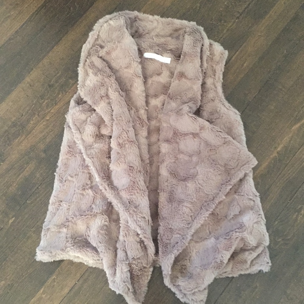 Soft brown vest